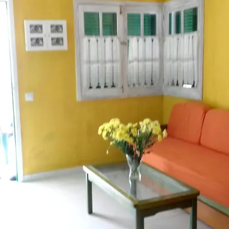 아파트 Apartment With One Bedroom In Balcon Del Cotillo With Wonderful Sea View And Furnished Terrace 10 M From The Beach